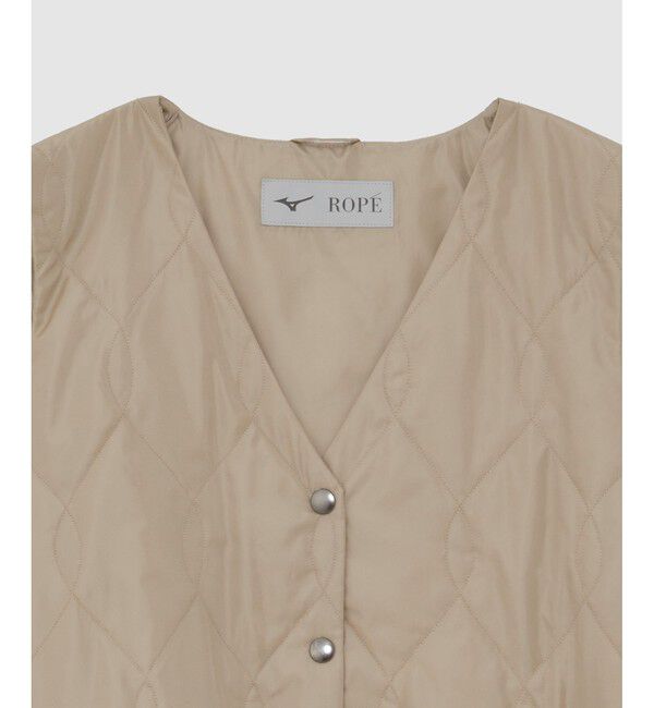 ROPE「【Mizuno for ROPE'】ギャザーミドルブルゾン」|ブルゾン・スタジャン|