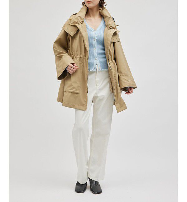 ROPE「【Mizuno for ROPE'】ギャザーミドルブルゾン」|ブルゾン・スタジャン|