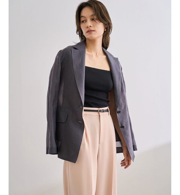 ROPE「カップ付きオーガニックコットンキャミソール/洗える」|キャミソール|