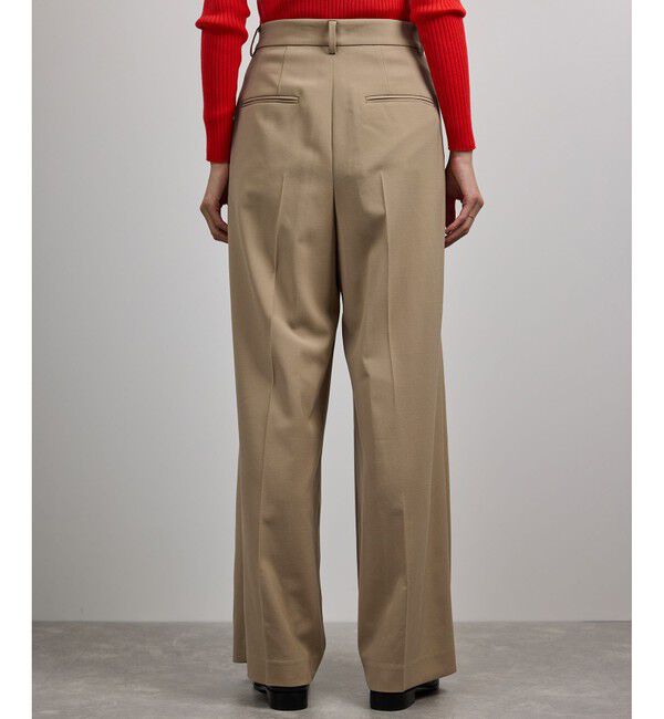 ROPE「ワンタックストレートワイドパンツ【REGGIANI（レッジアーニ）】」|チノ|