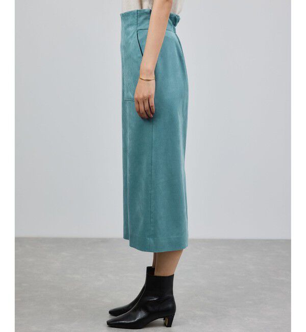 ROPE「[美人スカート]スエードポケット付きタイトスカート/イージーケア」|スカート|