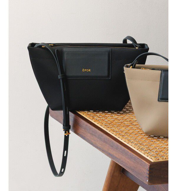 ROPE「【E'POR】BOAT BAG Mini/撥水・超軽量・26SS新型」|ショルダー・メッセンジャー|ブラック(01)