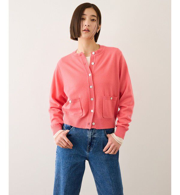 ROPE「ウールカシミヤニットカーディガン」|カーディガン|