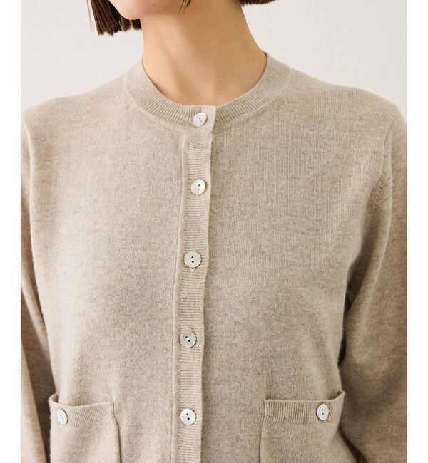 ROPE「ウールカシミヤニットカーディガン」|カーディガン|