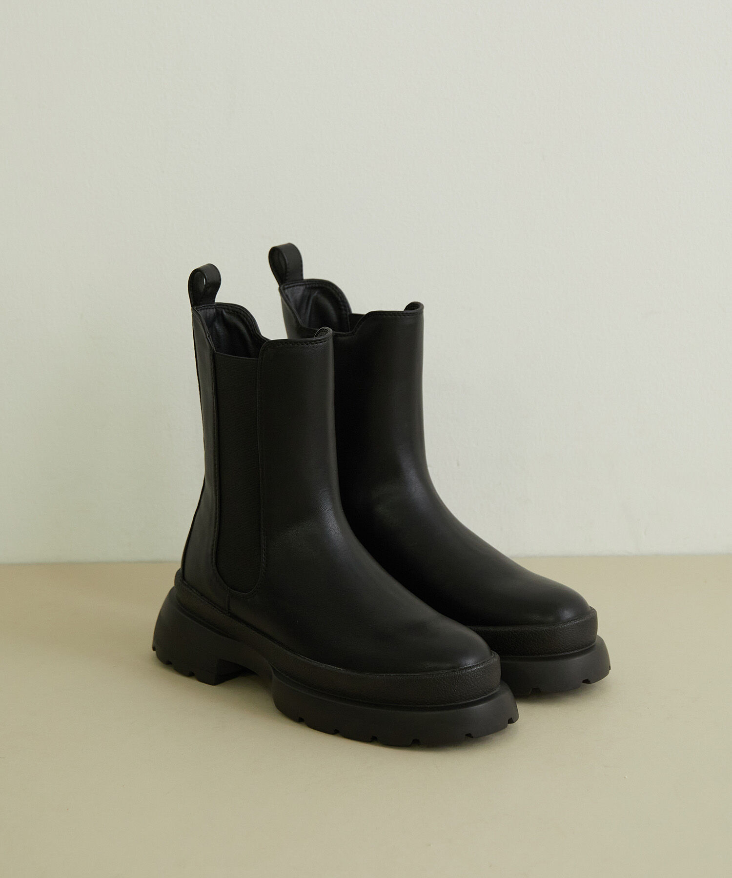 Juze「【新色追加】【軽量】やわらかな履き心地。トラックソールサイドゴアブーツ」|その他|