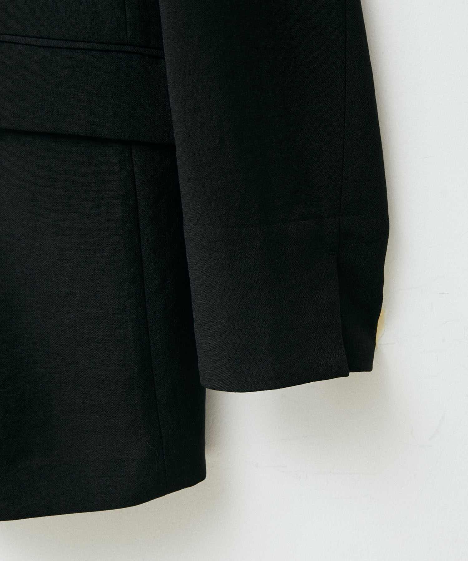 VIS「【洗える・接触冷感】美easyノーカラーVネックジャケット【セットアップ対応】」|ノーカラージャケット|