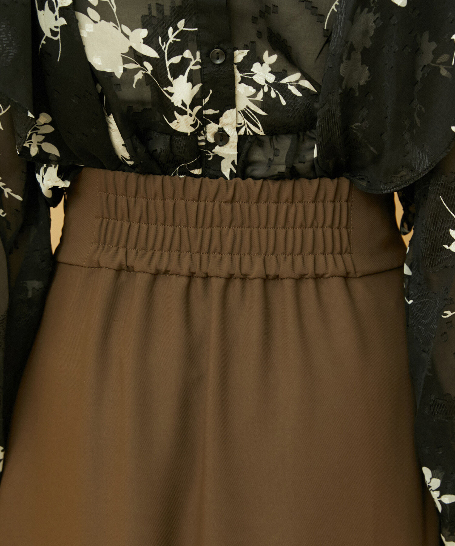 VIS「【洗える】ドロストマーメイドスカート」|スカート|