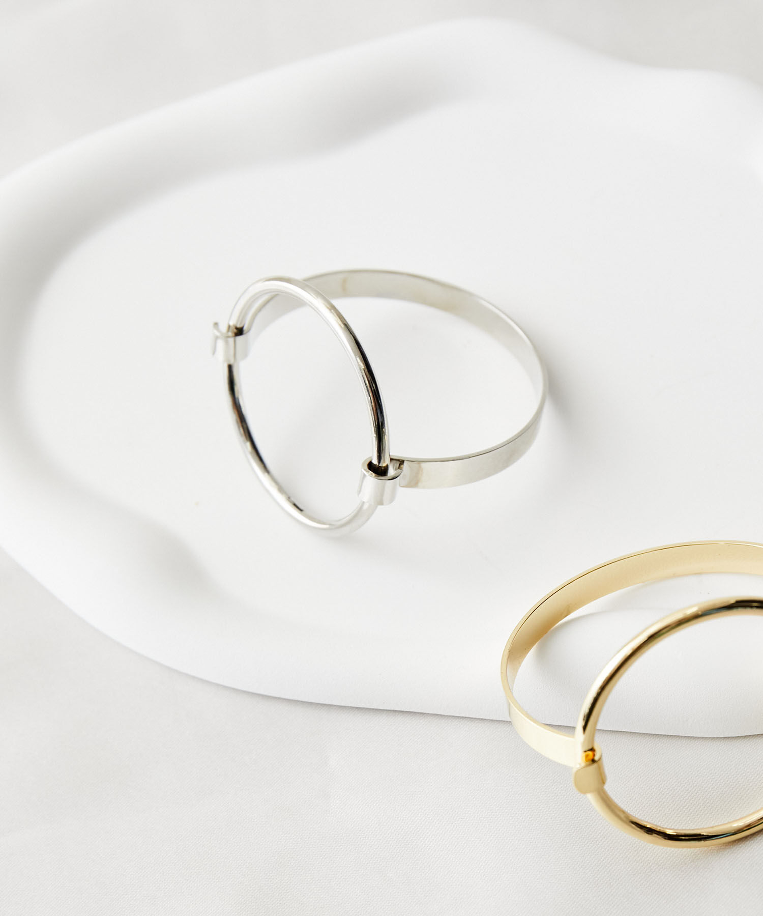 VIS「サークルメタルバングル」|ブレスレット・バングル|シルバー(93)