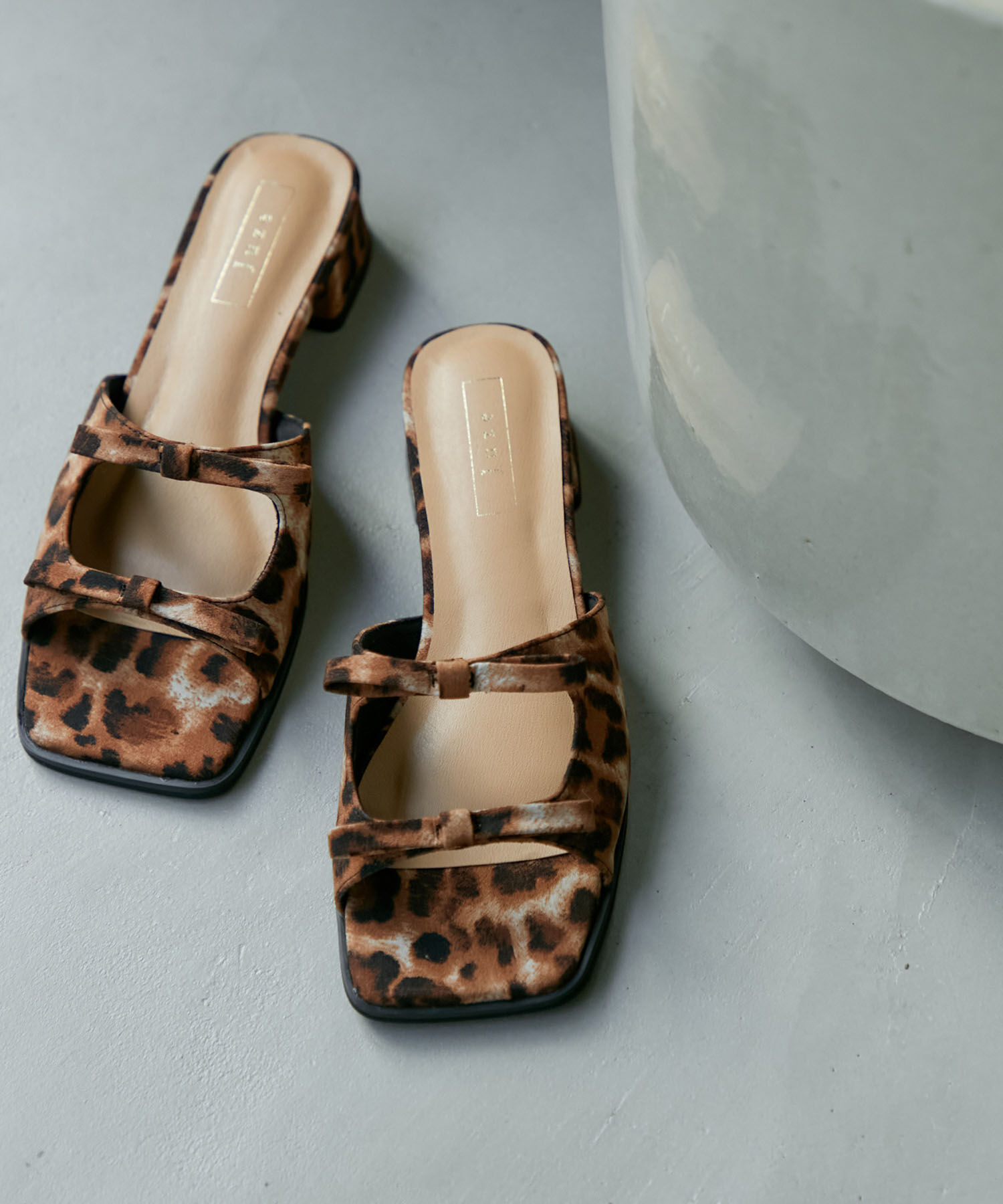 Juze「ダブルサテンリボンサンダル」|サンダル|その他(99)