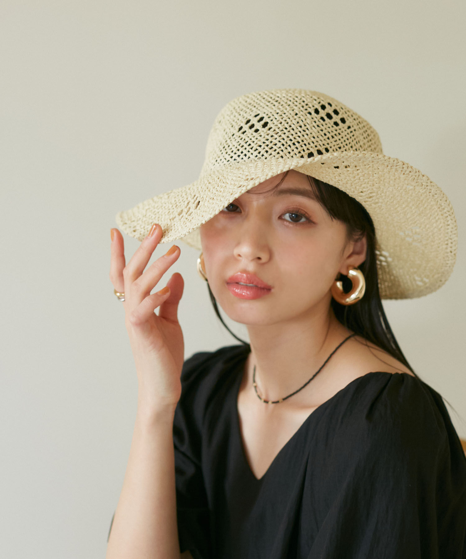 VIS「メタルボリュームフープピアス」|ピアス|