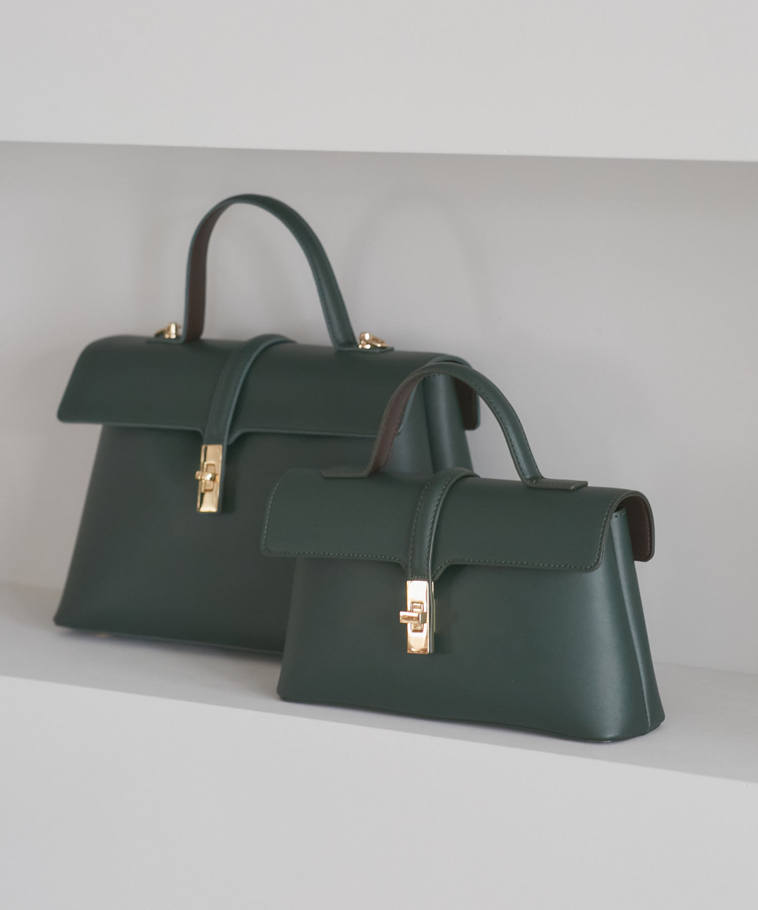 VIS「【新色追加】【2WAY】ひねり金具ワンハンドルミニショルダーバッグ」|ショルダー・メッセンジャー|