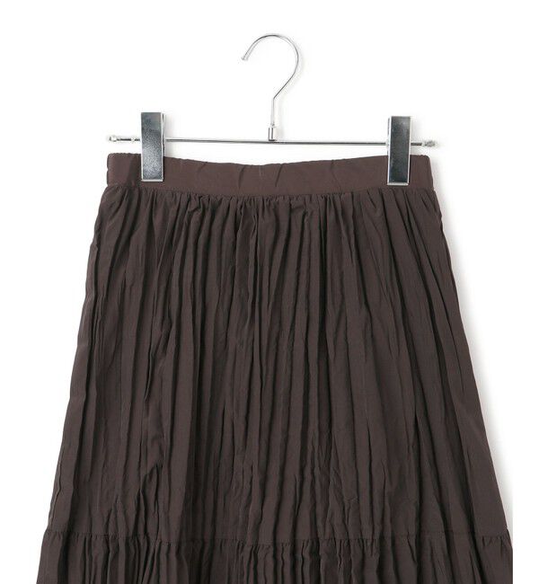 VIS「【洗える】ワッシャー加工スカート」|スカート|