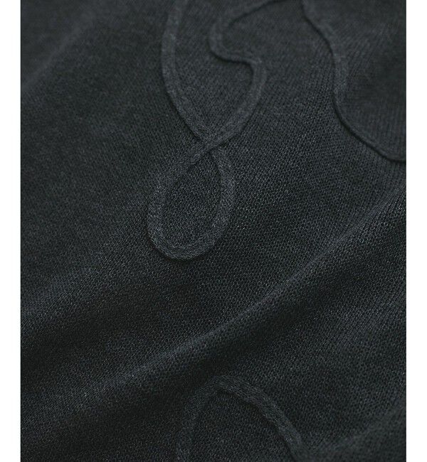 VIS「コード刺繍シアーニット」|ニット・セーター|