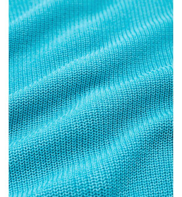 VIS「【WEB限定】多釦ハーフスリーブサマーニットカーディガン」|カーディガン|