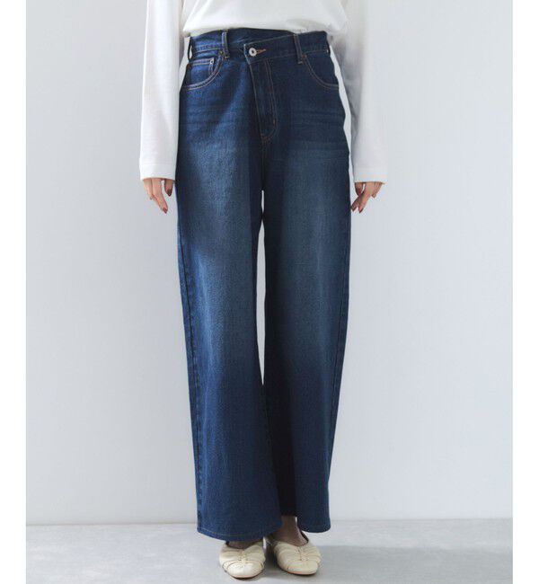 VIS「【POLO BCS】VIS別注クロスベルトストレートワイドデニム」|デニム|