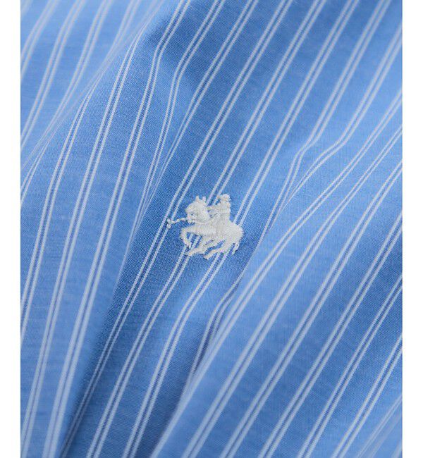 VIS「【POLOBCS】VIS別注ウエストタックフレアシャツ」|シャツ・ブラウス|