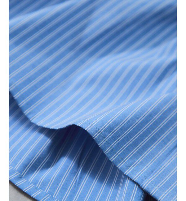 VIS「【POLOBCS】VIS別注ウエストタックフレアシャツ」|シャツ・ブラウス|