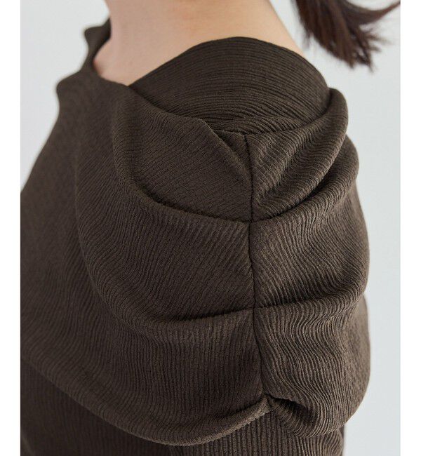 VIS「ジャガードオフショルプルオーバー/イージーケア」|Tシャツ・カットソー|