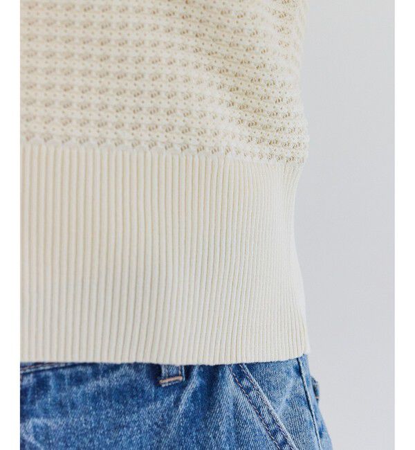 VIS「クルーネックコンパクトカーディガン/イージーケア」|カーディガン|