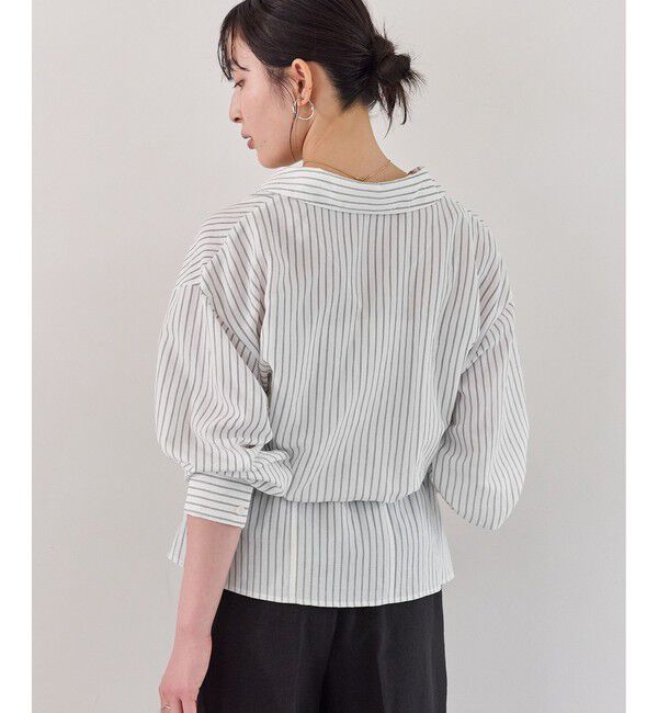 VIS「レイヤードストライプシャツ」|シャツ・ブラウス|
