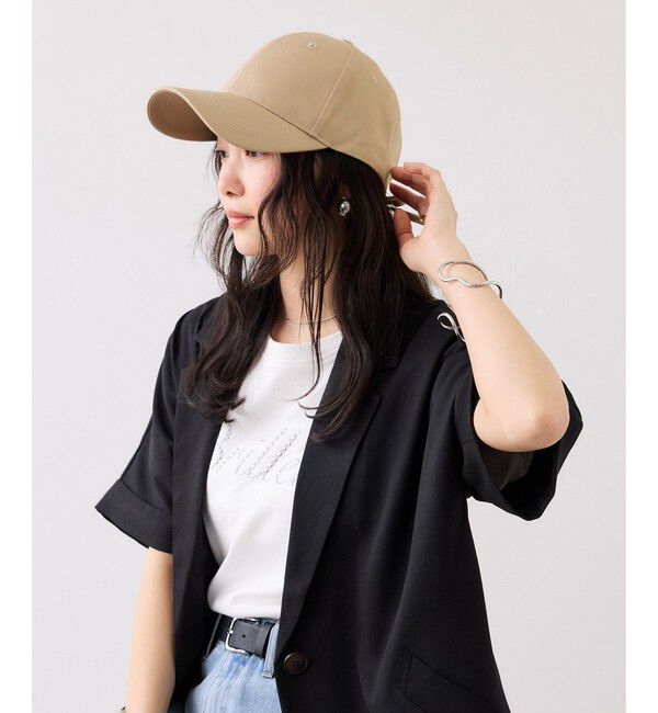 VIS「【定番人気】バックリボンツイルキャップ」|キャップ・キャスケット|