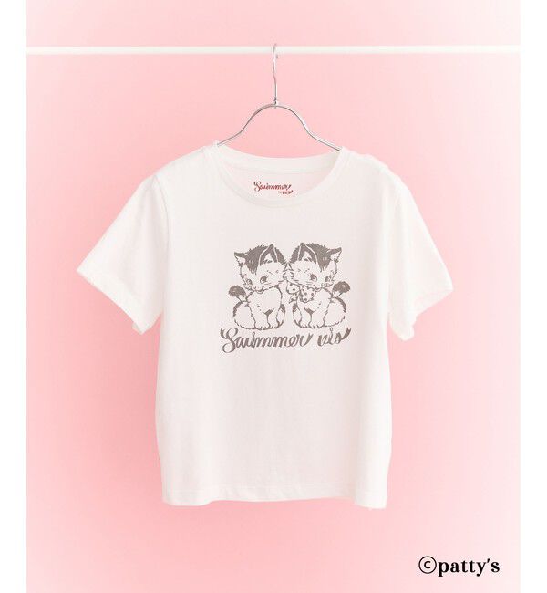 VIS「【SWIMMER&times;VIS】アソートプリントTシャツ」|Tシャツ・カットソー|ホワイト(10)