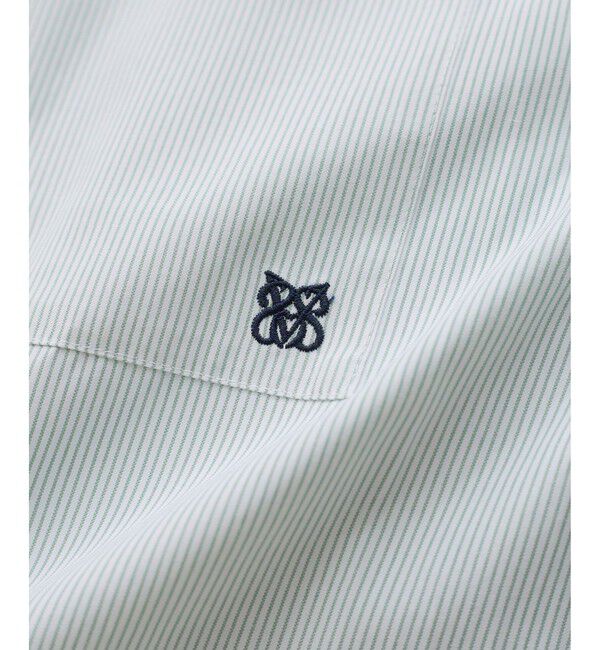 VIS「【SWIMMER&times;VIS】ポイント刺しゅうストライプシャツ」|シャツ・ブラウス|