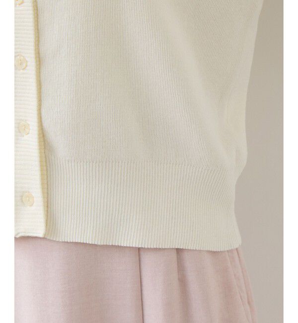 VIS「袖口レースカーディガン」|カーディガン|