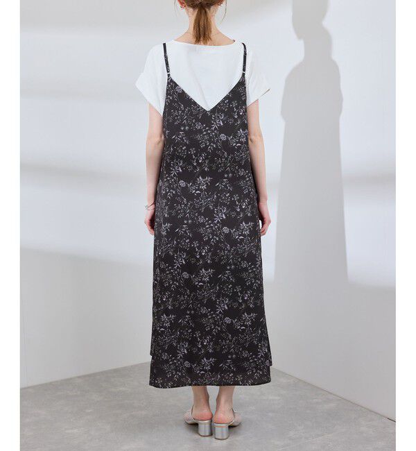 Rope&rsquo;Picnic「【前後2WAY】ガーデンフラワーキャミワンピース/リンクコーデ」|ワンピース|