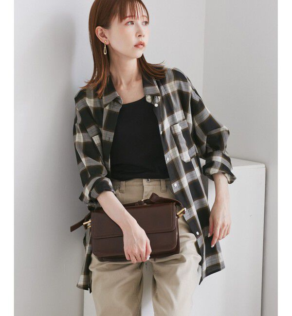 Rope&rsquo;Picnic「オンブレチェックシャツ/UVケア」|シャツ・ブラウス|