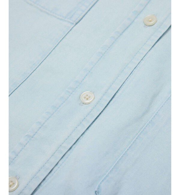 Rope&rsquo;Picnic「シャンブレーデニム調シャツ」|シャツ・ブラウス|