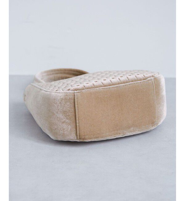 ROPE PICNIC PASSAGE「キルティングベロアミニショルダーバッグ」|ショルダー・メッセンジャー|