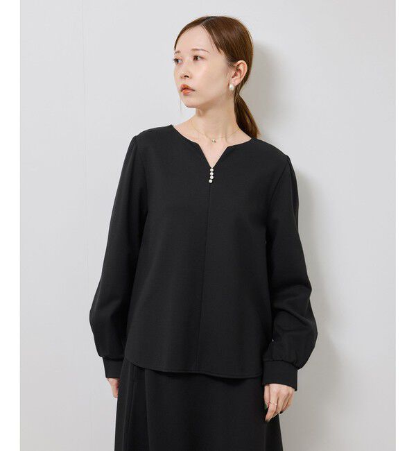 Rope&rsquo;Picnic「パール付きポンチプルオーバー/セットアップ対応」|Tシャツ・カットソー|
