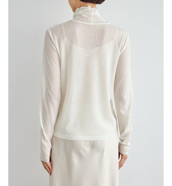 Rope&rsquo;Picnic「ラメシアーリブタートルトップス」|Tシャツ・カットソー|