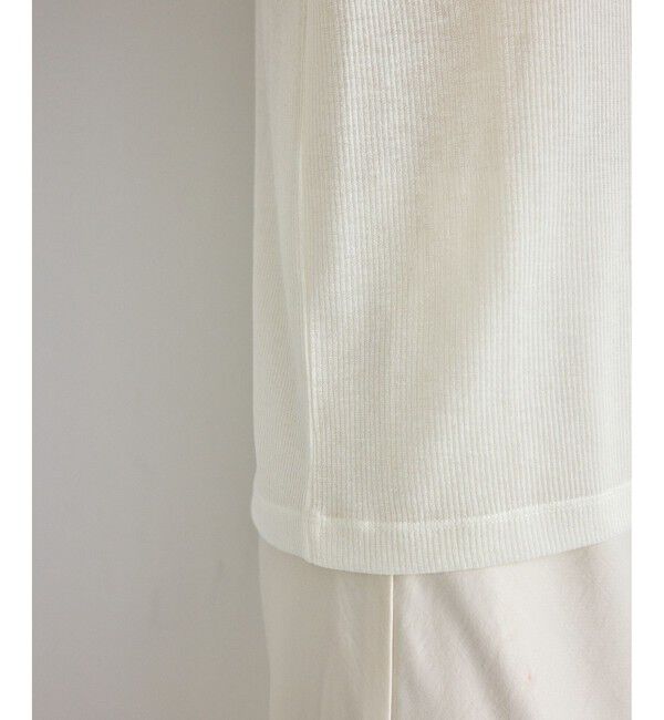 Rope&rsquo;Picnic「ラメシアーリブタートルトップス」|Tシャツ・カットソー|
