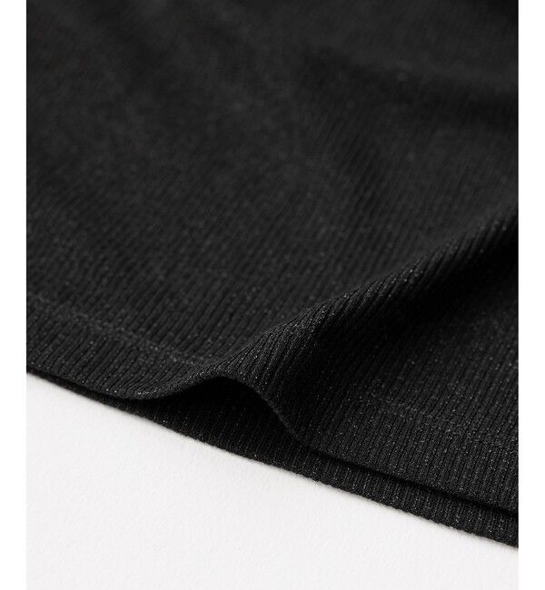 Rope&rsquo;Picnic「ラメシアーリブタートルトップス」|Tシャツ・カットソー|