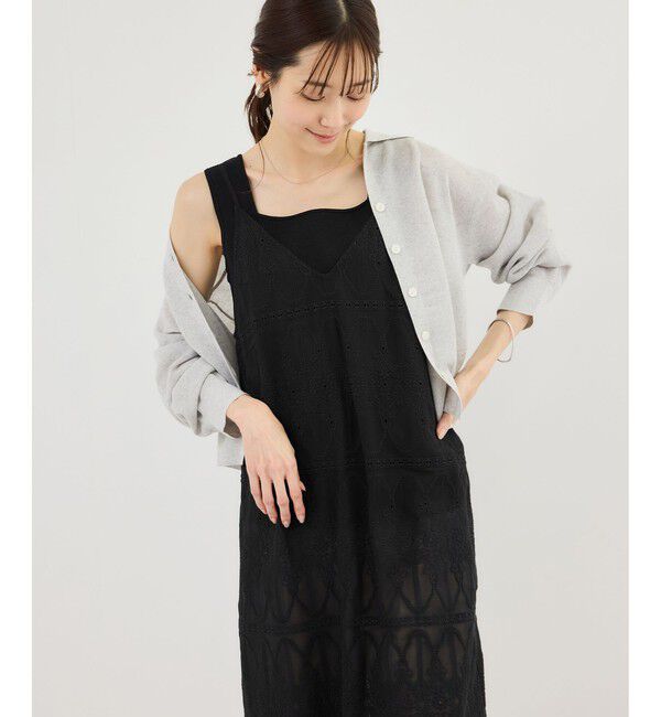 Rope&rsquo;Picnic「レースキャミワンピース」|ワンピース|