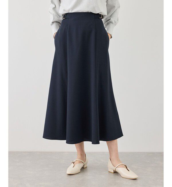 Rope&rsquo;Picnic「カナパ サイドベルトマーメイドスカート/セットアップ対応・UV・抗菌防臭・接触冷感」|スカート|