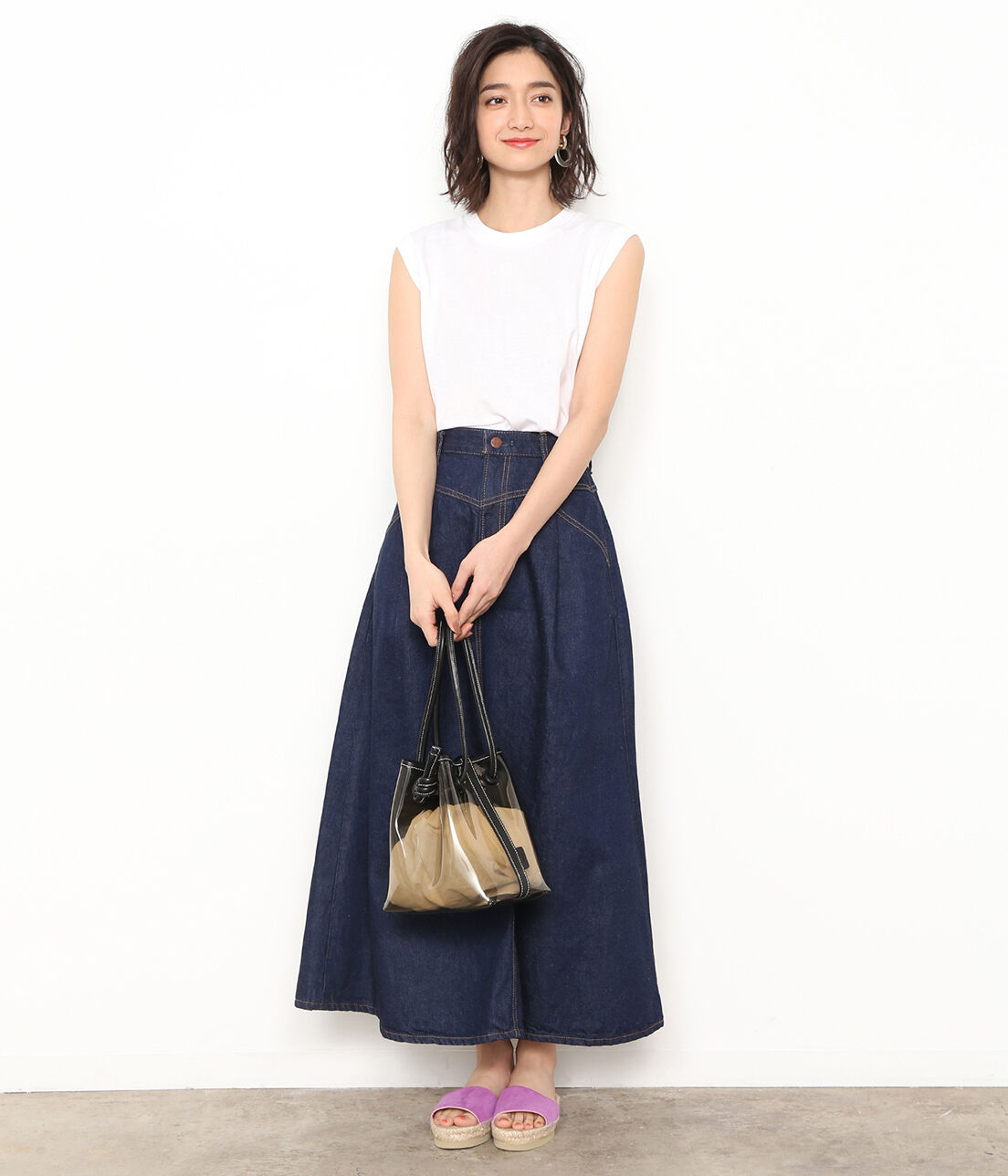 ADAM ET ROPE'「【Hanes for BIOTOP】Sleeveless T-Shirts」|Tシャツ・カットソー|