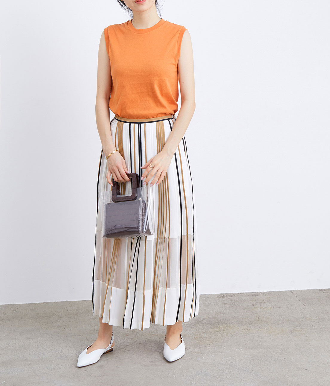 ADAM ET ROPE'「【Hanes for BIOTOP】Sleeveless T-Shirts」|Tシャツ・カットソー|