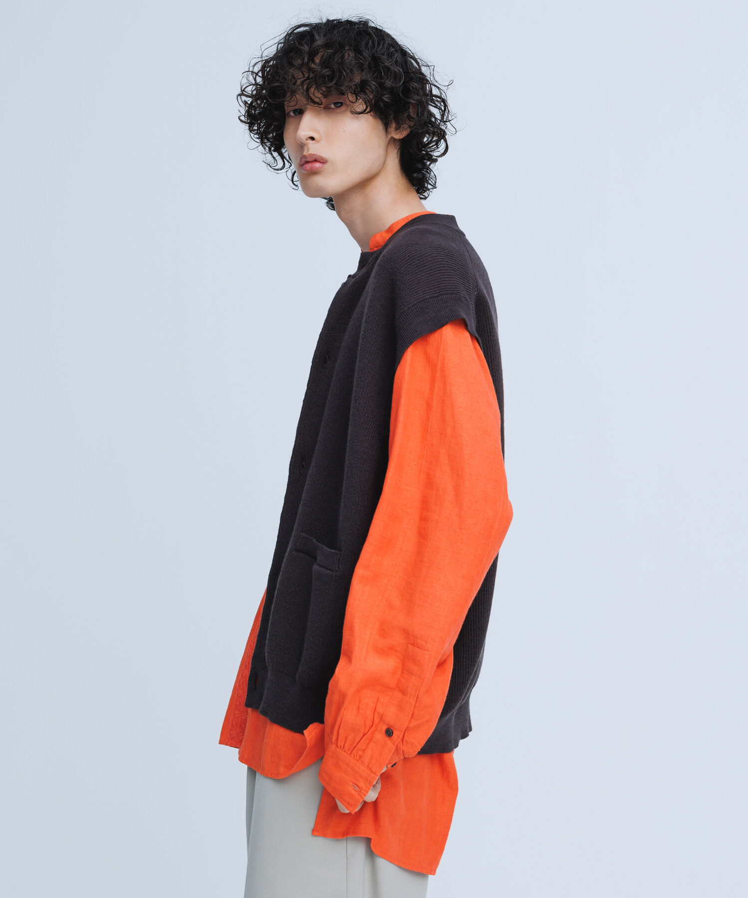 ADAM ET ROPE'「【別注】《ne Quittez pas / ヌキテパ》OVER SIZE Caftan SHIRT」|シャツ・ブラウス|