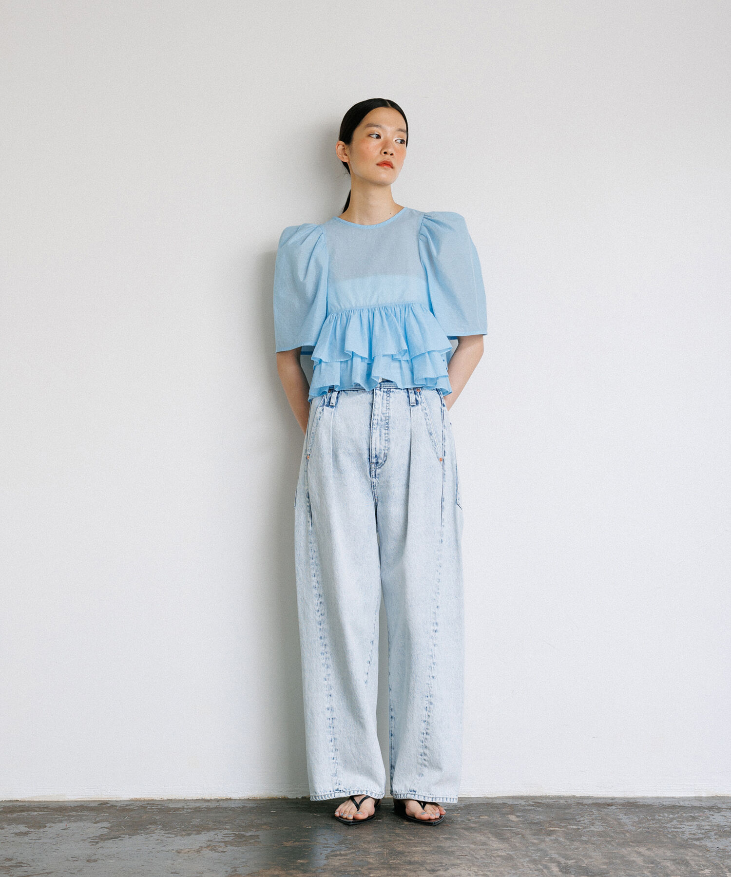 ADAM ET ROPE'「ストラップビーチサンダル」|サンダル|