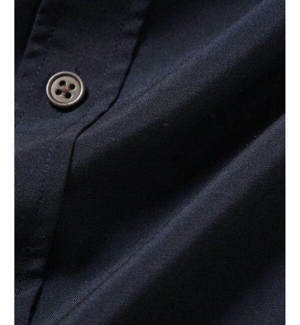 ADAM ET ROPE'「【NIKKE】 バンドカラー シャツ / ウォッシャブル」|シャツ・ブラウス|