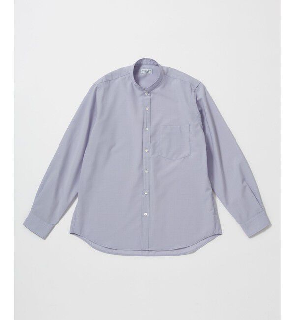 ADAM ET ROPE'「【NIKKE】 バンドカラー シャツ / ウォッシャブル」|シャツ・ブラウス|