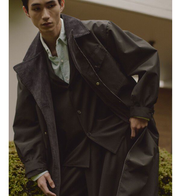 ADAM ET ROPE'「《別注》【Barbour/バブアー】DESPATCH COAT」|その他|ブラック(01)