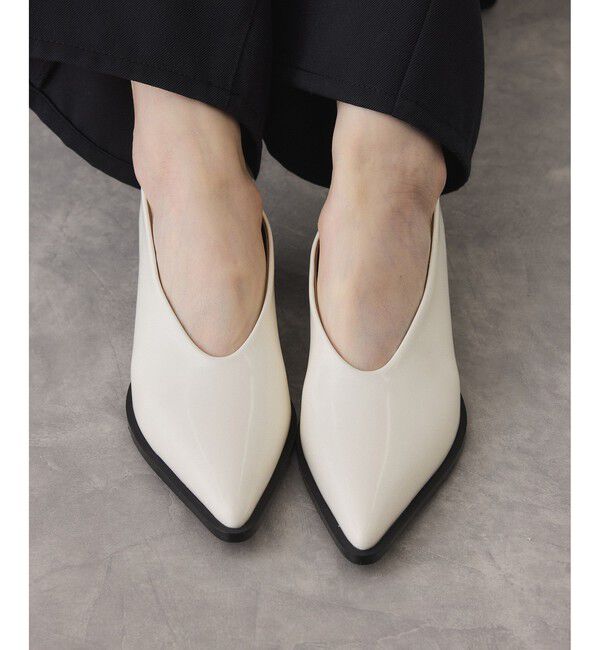 ADAM ET ROPE'「ポインテッドトゥパンプス」|パンプス|