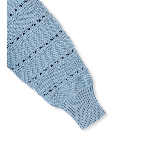 ADAM ET ROPE'「【WEB限定】mixパターンニットカーディガン」|カーディガン|