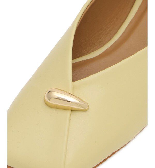 ADAM ET ROPE'「メタルモチーフフラットシューズ」|パンプス|