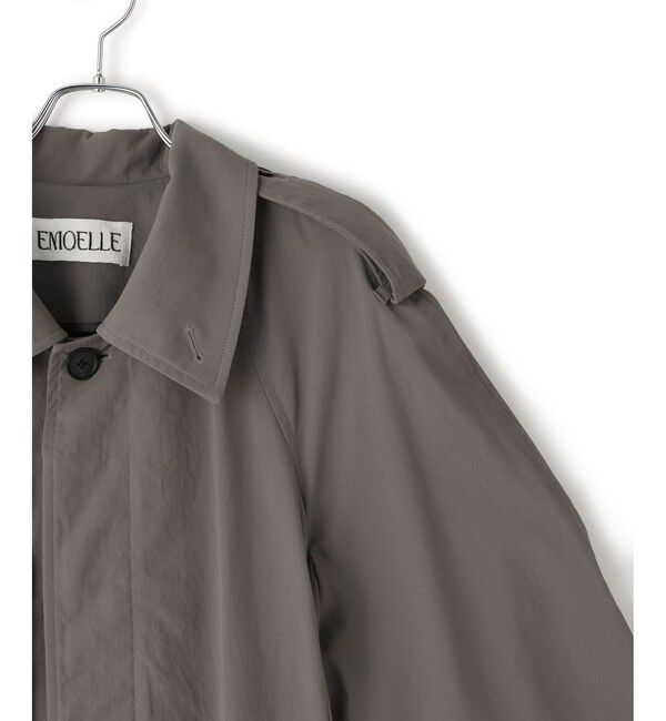 ADAM ET ROPE'「【EMOELLE】タスランナイロントレンチコート」|トレンチコート|
