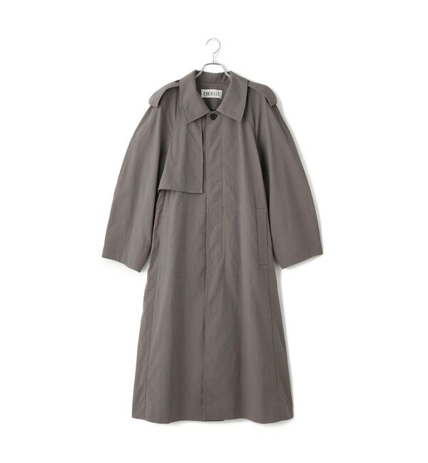 ADAM ET ROPE'「【EMOELLE】タスランナイロントレンチコート」|トレンチコート|